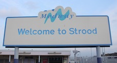 Strood station sign