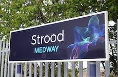 Strood station sign