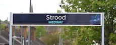 Strood station sign