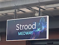 Strood station sign