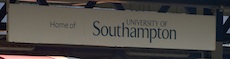 Southampton Central station sign