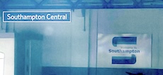 Southampton Central station sign