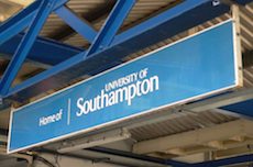 Southampton Central station sign