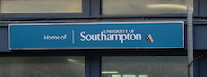 Southampton Central station sign