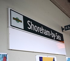 Shoreham station sign
