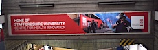 Stafford station sign