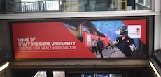 Stafford station sign