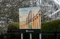 Saltash station sign