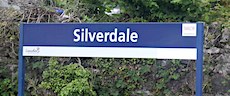 Silverdale station sign
