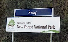 Sway station sign