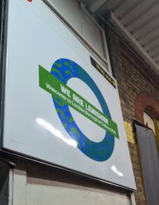 Sydenham station sign