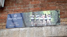 Taunton station sign