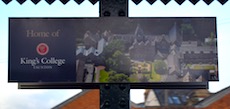 Taunton station sign