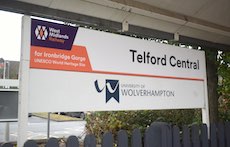 Wolverhampton station sign