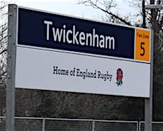 Twickenham station sign