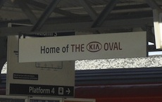 Vauxhall station sign