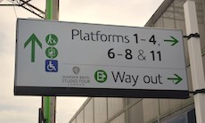 Watford Junction station sign