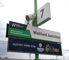 Watford Junction station sign