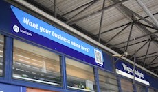 Wigan Wallgate station sign