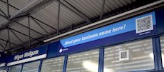 Wigan Wallgate station sign
