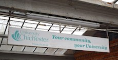 Worthing station sign
