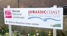 Wareham station sign