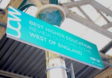 Weston-super-Mare station sign