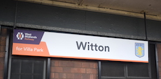 Witton station sign