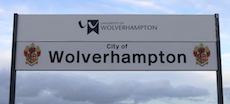 Wolverhampton station sign