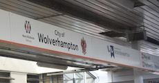 Wolverhampton station sign