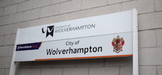 Wolverhampton station sign