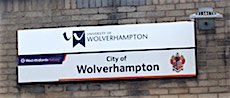 Wolverhampton station sign