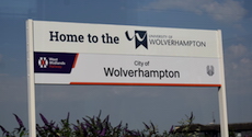 Wolverhampton station sign