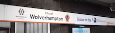 Wolverhampton station sign