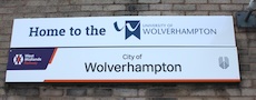 Wolverhampton station sign