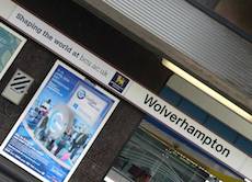 Wolverhampton station sign