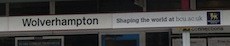 Wolverhampton station sign