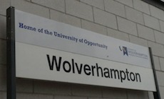 Wolverhampton station sign