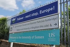 Falmer station sign