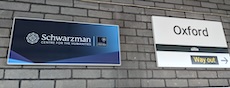Oxford station sign